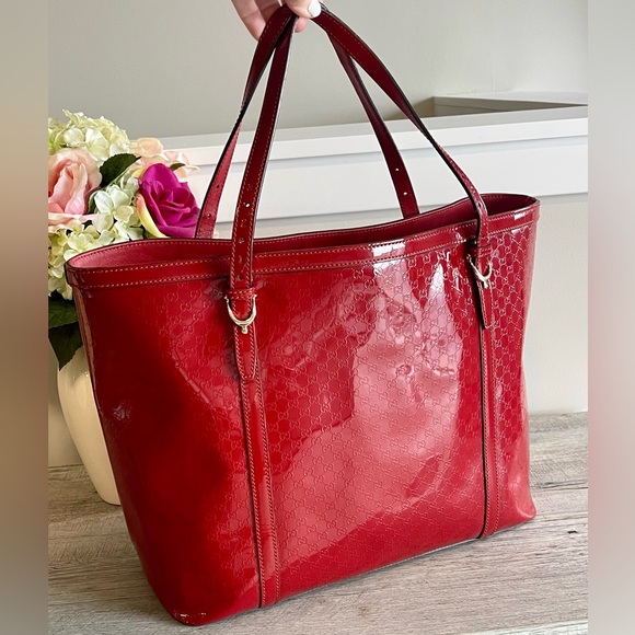 Authentic GUCCI Micro GG Large tote - Picture 8 of 17